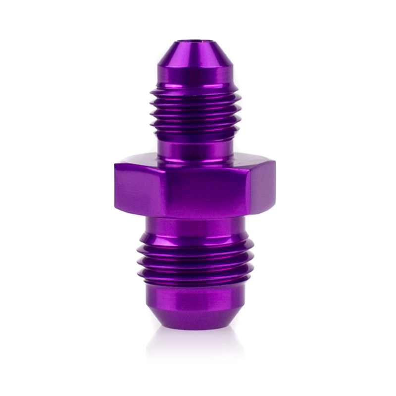 Purple AN Fitting Reducer Adapter Flare Union