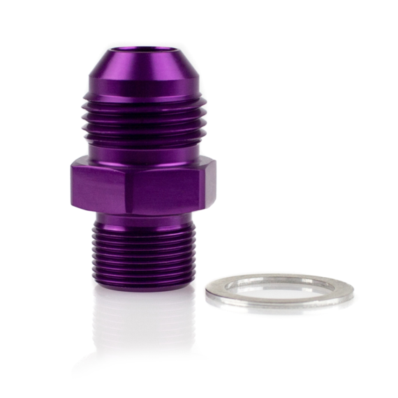 Purple ColorFittings CR125 Honda Flare Fitting Adapter