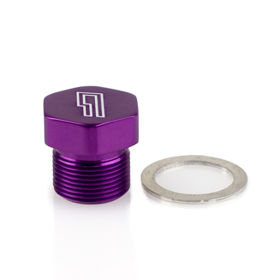 Purple ColorFittings CR125 Honda Plug Fitting